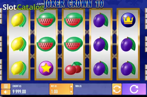 Скрин2. Joker Crown 10 слот