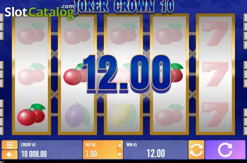 Скрин4. Joker Crown 10 слот
