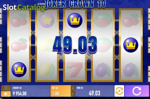 Скрин5. Joker Crown 10 слот