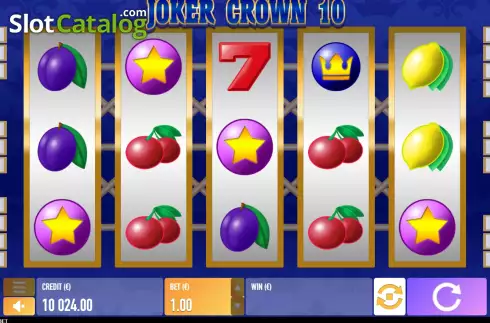 Скрин7. Joker Crown 10 слот