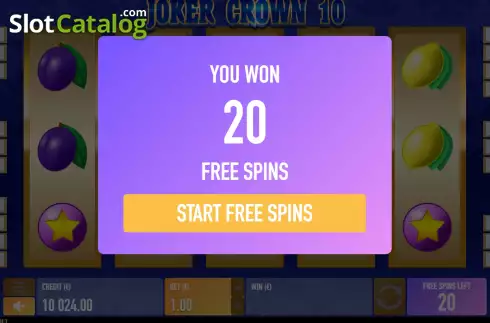 Скрин8. Joker Crown 10 слот