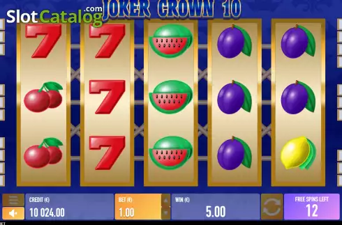 Скрин9. Joker Crown 10 слот