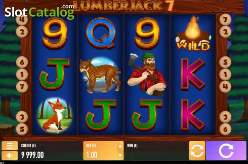 Скрин2. Lumberjack 7 слот