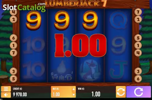 Скрин3. Lumberjack 7 слот