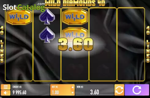 Скрин3. Wild Diamonds 40 слот
