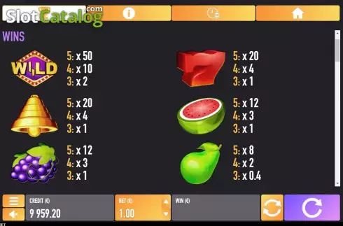 Скрин9. Wild Joker 40 слот