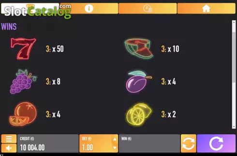 Скрин6. 27 Space Fruits слот