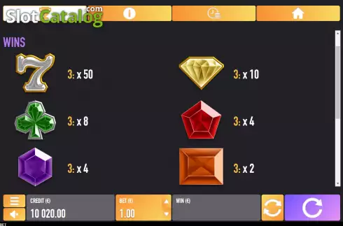 Скрин5. 27 Diamonds слот