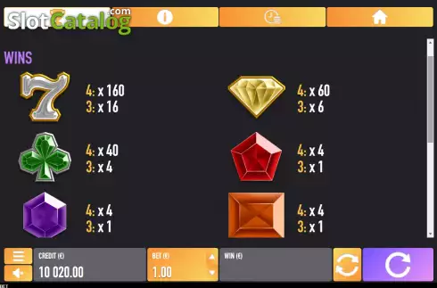 Скрин5. 81 Diamonds слот