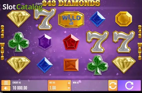 Скрин2. 243 Diamonds слот