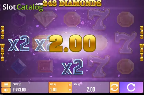 Скрин3. 243 Diamonds слот
