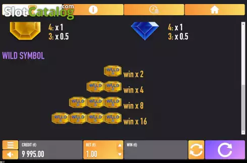 Скрин7. 243 Diamonds слот