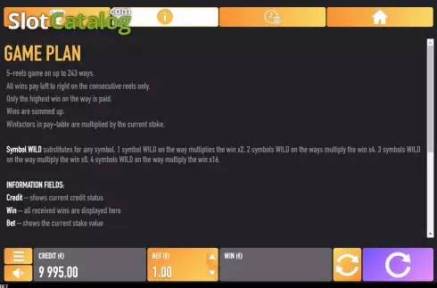 Скрин8. 243 Diamonds слот