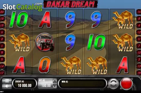 Скрин2. Dakar Dream слот