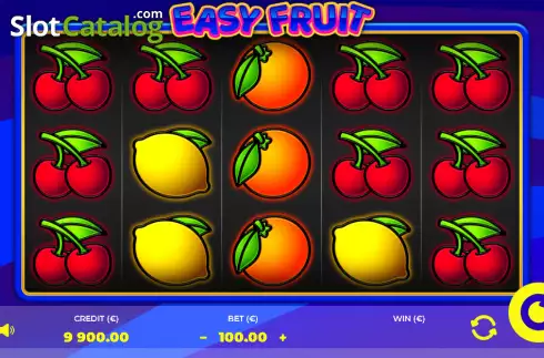 Скрин2. Easy Fruit слот
