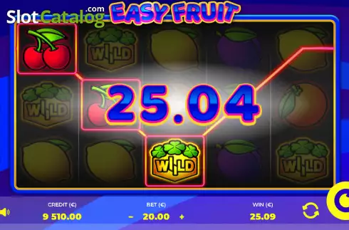 Скрин4. Easy Fruit слот