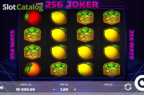 Скрин2. 256 Joker слот