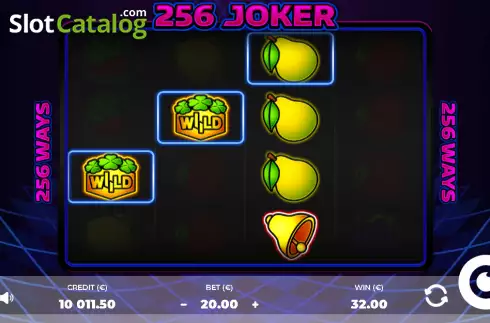 Скрин5. 256 Joker слот