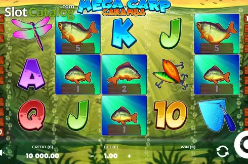 Скрин2. Mega Carp Caramba слот