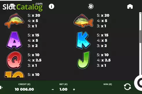 Скрин6. Mega Carp Caramba слот