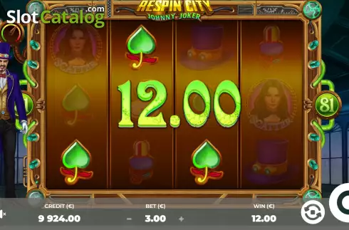 Скрин5. Respin City: Johny Joker слот