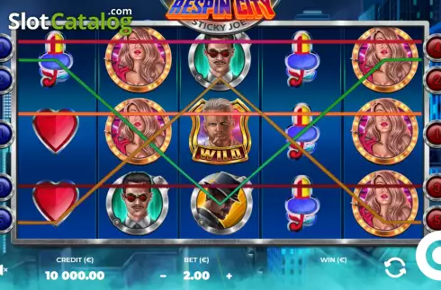 Скрин2. Respin City: Sticky Joe слот
