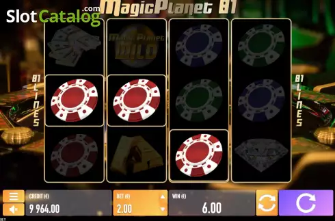 Скрин3. 81 Magic Planet слот