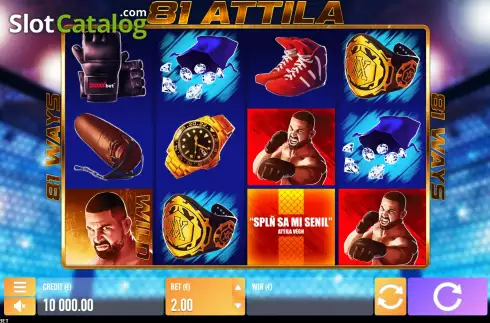 Скрин2. 81 Attila слот