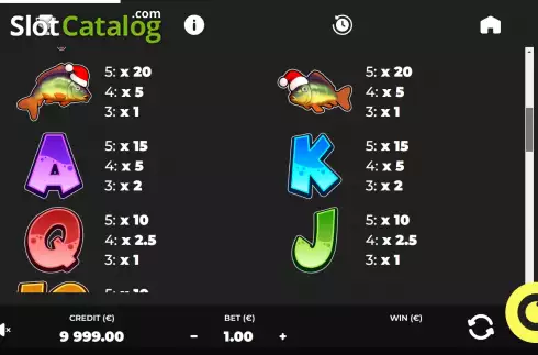 Скрин6. Mega Carp Christmas слот