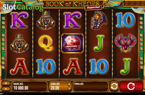 Скрин2. Book of Kheops (Tech4bet) слот