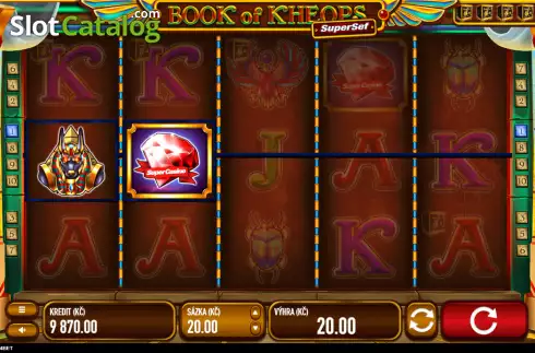 Скрин3. Book of Kheops (Tech4bet) слот