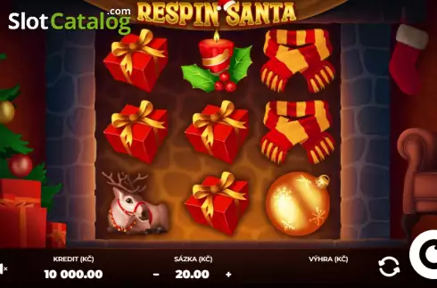 Скрин2. Respin Santa слот