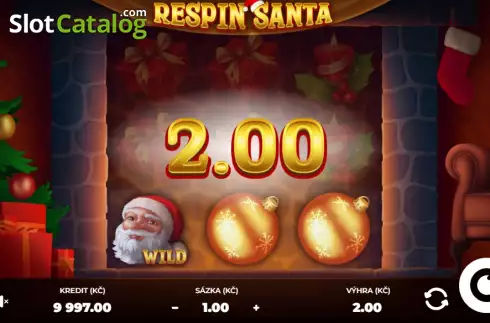 Скрин3. Respin Santa слот