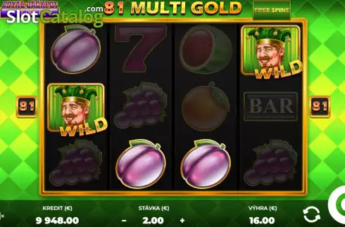 Скрин3. 81 Multi Gold слот