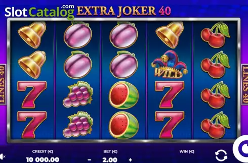 Скрин2. Extra Joker 40 слот