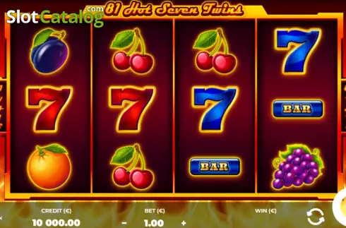 Скрин2. 81 Hot Seven Twins слот