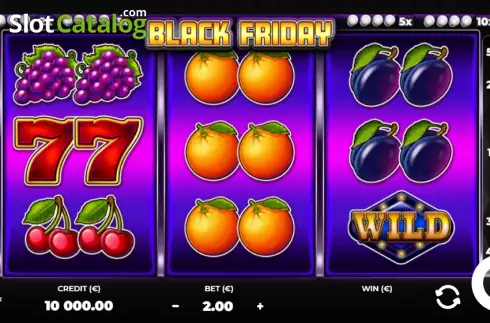 Скрин2. Black Friday слот