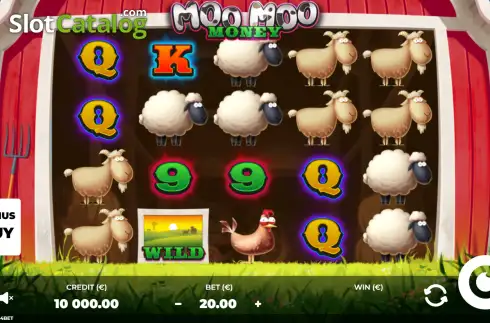 Скрин2. Moo Moo Money слот