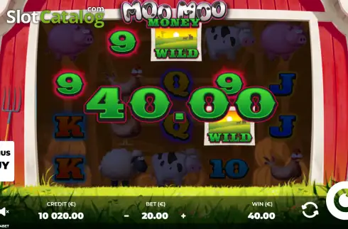 Скрин3. Moo Moo Money слот
