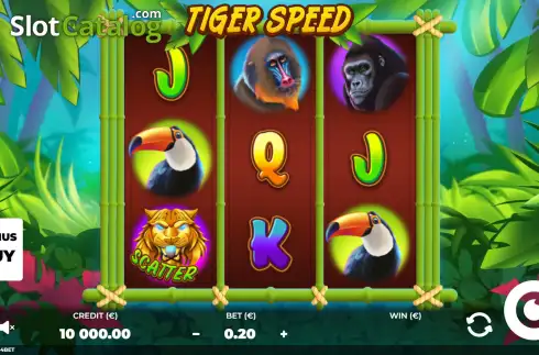 Скрин2. Tiger Speed слот