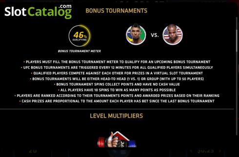 Скрин6. UFC Main Event слот