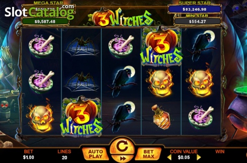 Скрин3. 3 Witches (The Stars Group) слот