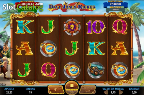 Скрин2. Davy Jones Riches слот
