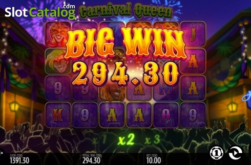 Скрин6. Carnival Queen (Thunderkick) слот