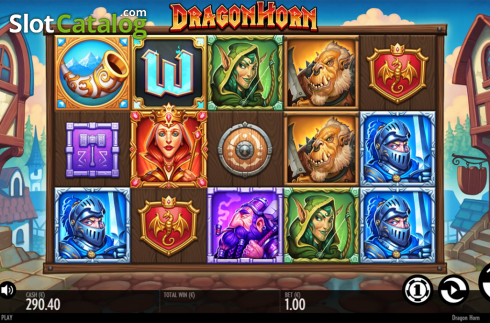 Скрин2. Dragon Horn слот
