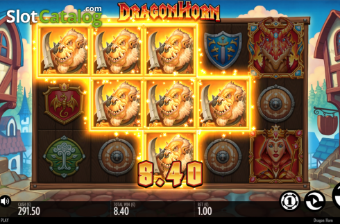 Скрин4. Dragon Horn слот