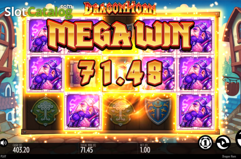 Скрин5. Dragon Horn слот