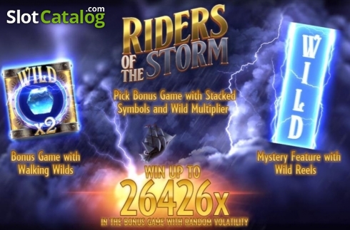 Скрин2. Riders of the Storm слот