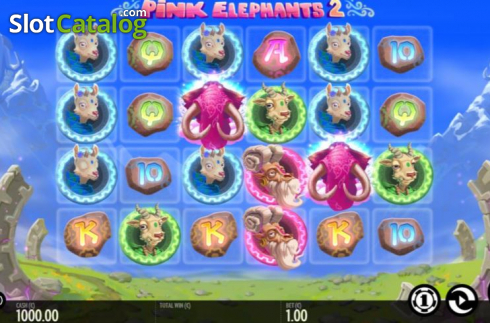 Скрин3. Pink Elephants 2 слот