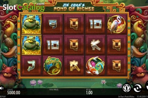 Скрин3. Jin Chan’s Pond of Riches слот